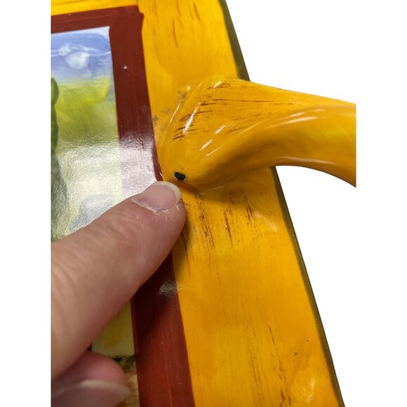 Romancing Provence Tuscan Country handpainted ceramic serve tray SKU 9622 - Picture 4 of 11